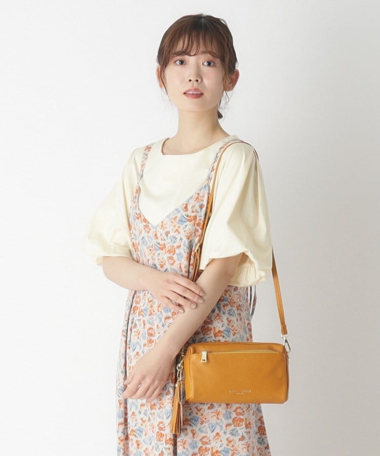ローラアシュレイ(LAURA ASHLEY)の【ベルト長さ調節可】レザージップショルダー33