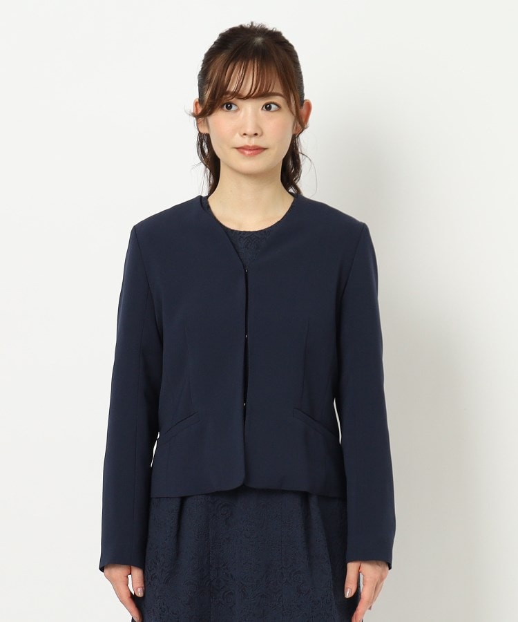 ローラアシュレイ(LAURA ASHLEY)の【セレモニー】ノーカラージャケット1