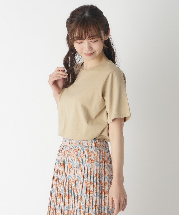 ローラアシュレイ(LAURA ASHLEY)の【綿100％／ストレッチ】ベーシックTシャツ6