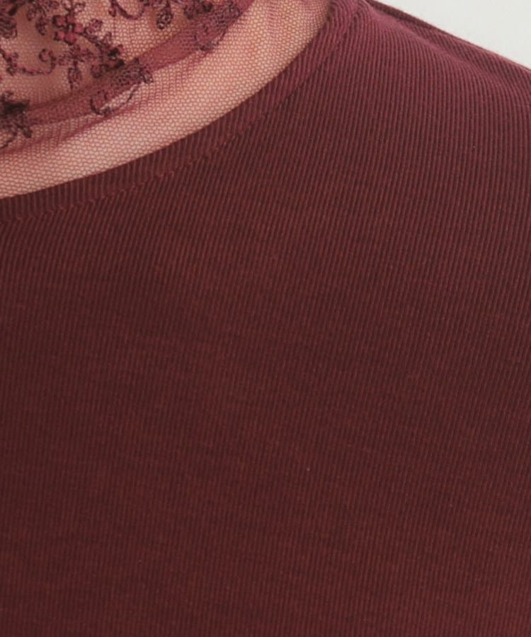 ローラアシュレイ(LAURA ASHLEY)の【チュール付き】フライスカットソー12