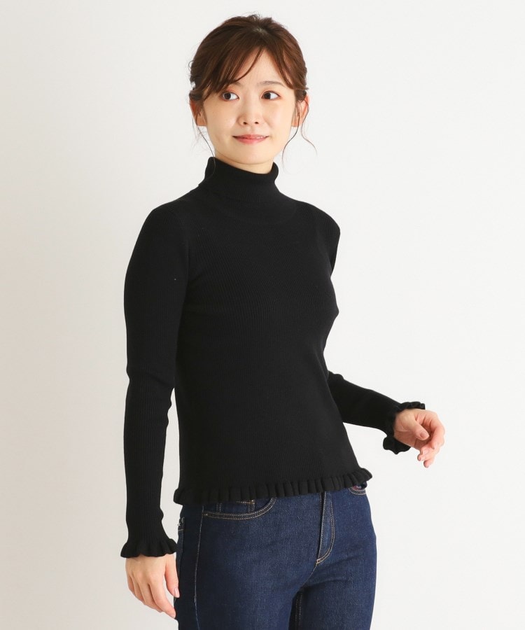ローラアシュレイ(LAURA ASHLEY)のリブタートルフリルニット6