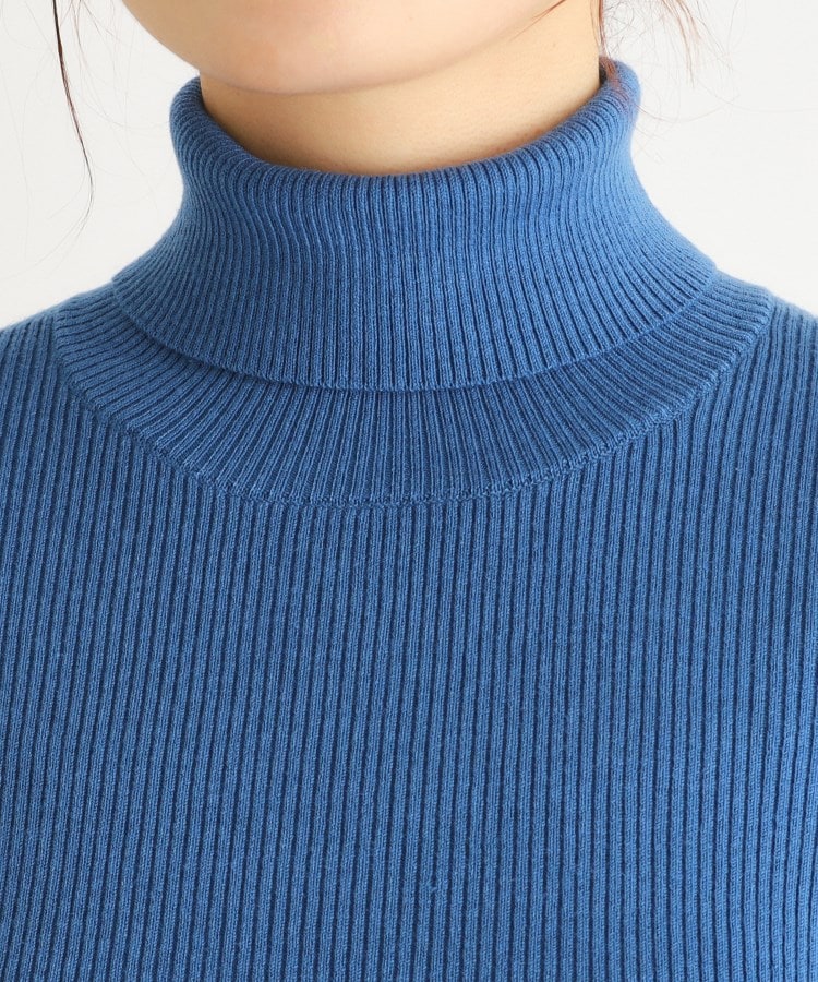 ローラアシュレイ(LAURA ASHLEY)のリブタートルフリルニット20
