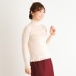 ローラアシュレイ(LAURA ASHLEY)のリブタートルフリルニット2