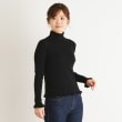 ローラアシュレイ(LAURA ASHLEY)のリブタートルフリルニット6