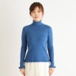 ローラアシュレイ(LAURA ASHLEY)のリブタートルフリルニット17
