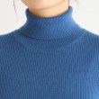 ローラアシュレイ(LAURA ASHLEY)のリブタートルフリルニット20
