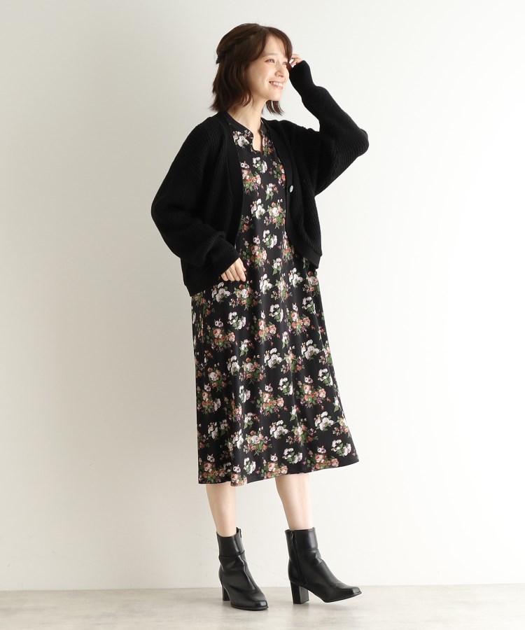 ローラアシュレイ(LAURA ASHLEY)の【ウール混】ボレロカーディガン7