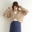ローラアシュレイ(LAURA ASHLEY)の【ウール混】ボレロカーディガン9