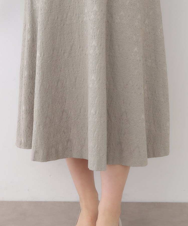 ローラアシュレイ(LAURA ASHLEY)の【セレモニー可】キーネックジャカードワンピース17