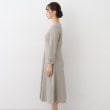 ローラアシュレイ(LAURA ASHLEY)の【セレモニー可】キーネックジャカードワンピース10