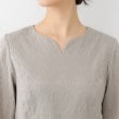 ローラアシュレイ(LAURA ASHLEY)の【セレモニー可】キーネックジャカードワンピース12
