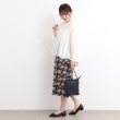 ローラアシュレイ(LAURA ASHLEY)の【牛革レザー／ショルダー長さ調節可】フラットバッグ6