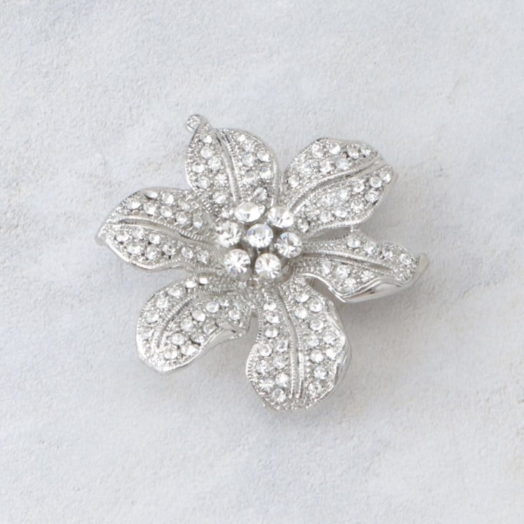 ローラアシュレイ(LAURA ASHLEY)の【マグネットタイプ】ブルーミングフラワー ブローチ ブローチ/コサージュ