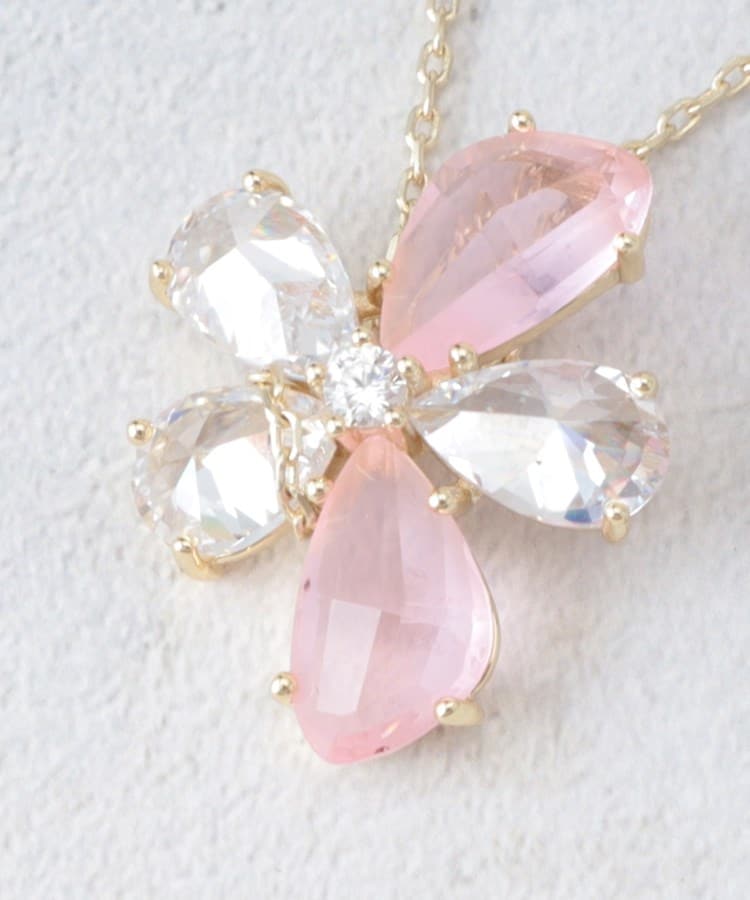 ローラアシュレイ(LAURA ASHLEY)の【トップ取り外し可】アイスフラワー ネックレス3