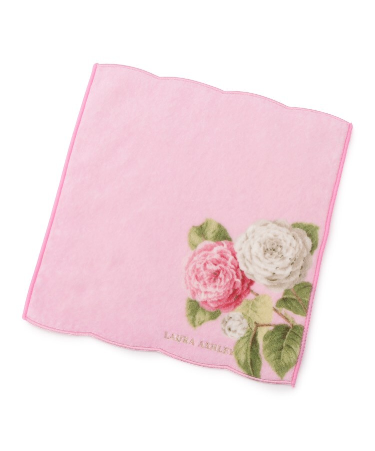 In Red1月号掲載 フラワーモチーフタオル ハンカチ ハンドタオル Laura Ashley Home ローラアシュレイ ワールド オンラインストア World Online Store