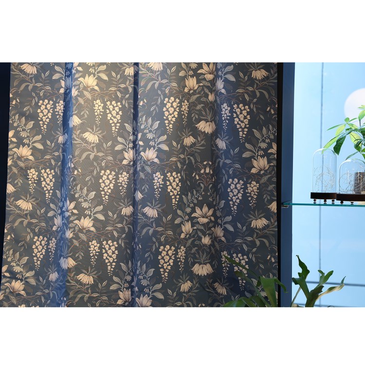 ボタニカルプリントカーテン 100 135cm インテリアファブリック Laura Ashley Home ローラアシュレイ ワールド オンラインストア World Online Store
