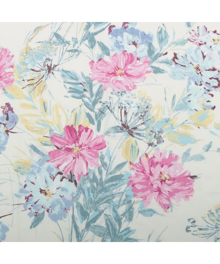 ＜WORLD＞ LAURA ASHLEY HOME(ローラアシュレイホーム) ◆フラワープリントカーテン 100×135cm画像