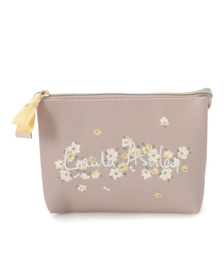 アベヴィル ロゴフラワー仕切りポーチ ポーチ Laura Ashley Home ローラアシュレイ ワールド オンラインストア World Online Store