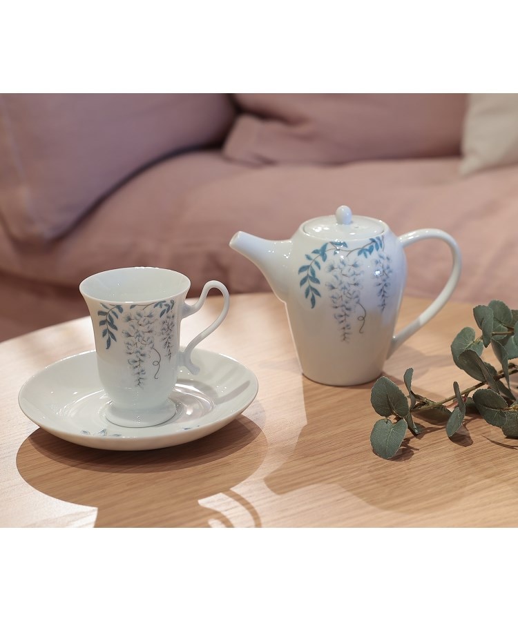 ローラアシュレイホーム(LAURA ASHLEY HOME)のパルテール柄　カップ＆ソーサー13