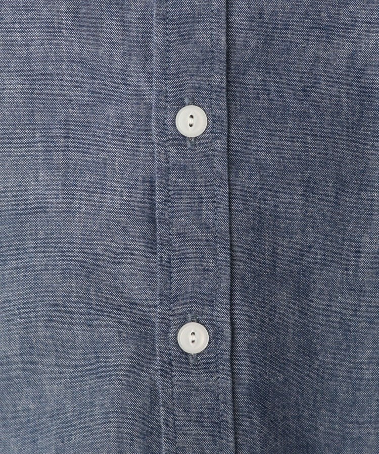 LAURA ASHLEY (9) コットン 総柄 花柄 刺繍 シャツ トップス