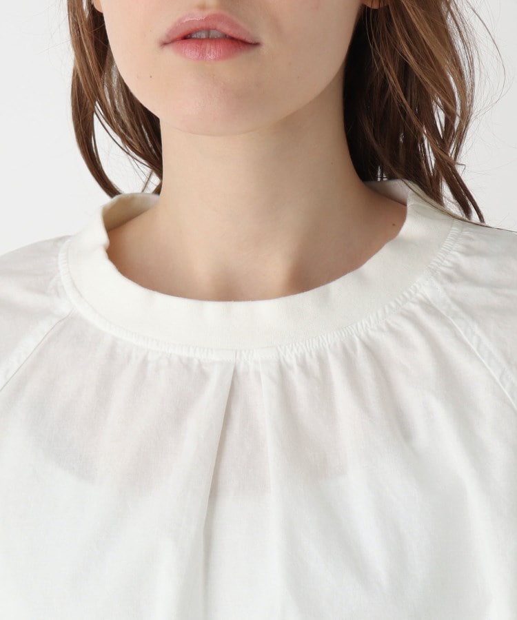ローラアシュレイホーム(LAURA ASHLEY HOME)のコットン(綿)クロスリブ半袖Tシャツ4