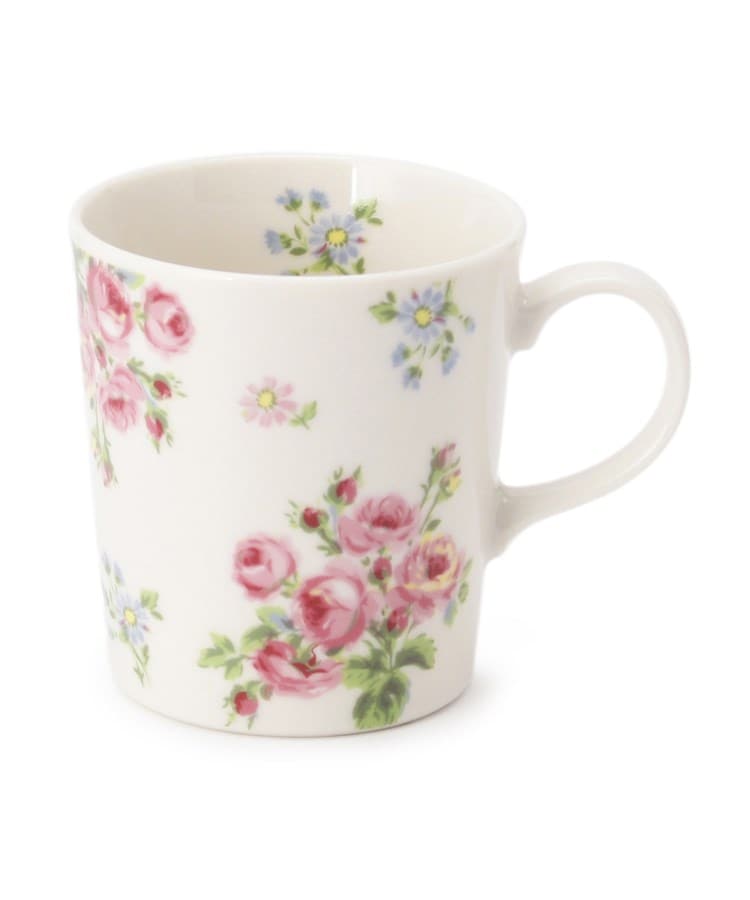 ローラアシュレイホーム(LAURA ASHLEY HOME)のバンチェッドロージズ柄　マグカップ1