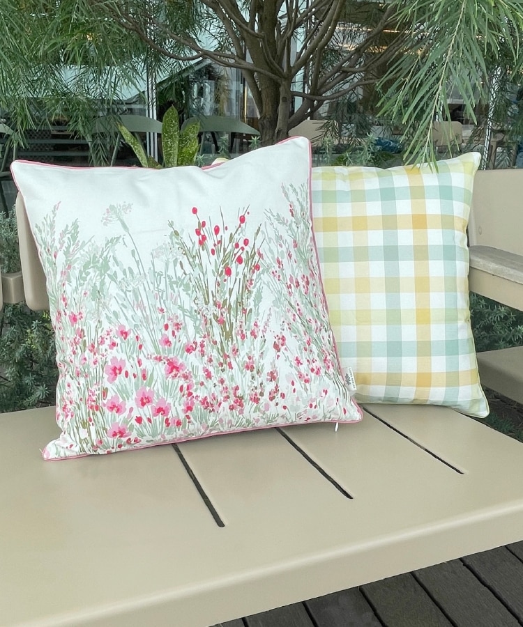 ローラアシュレイホーム(LAURA ASHLEY HOME)のハーヴェスト柄 クッションカバー 45×45cm12