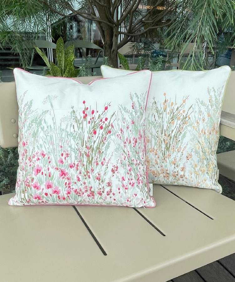 ローラアシュレイホーム(LAURA ASHLEY HOME)のハーヴェスト柄 クッションカバー 45×45cm11