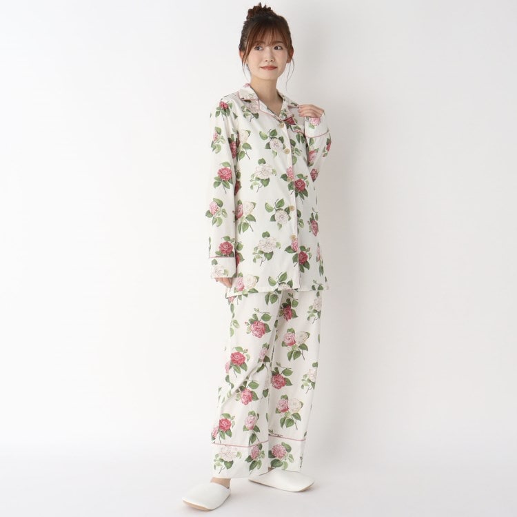 商品入れ替えのためお買い得!】カミール柄 プリントパジャマ 商品入れ替えのためお買い得!】カミール柄 プリントパジャマ