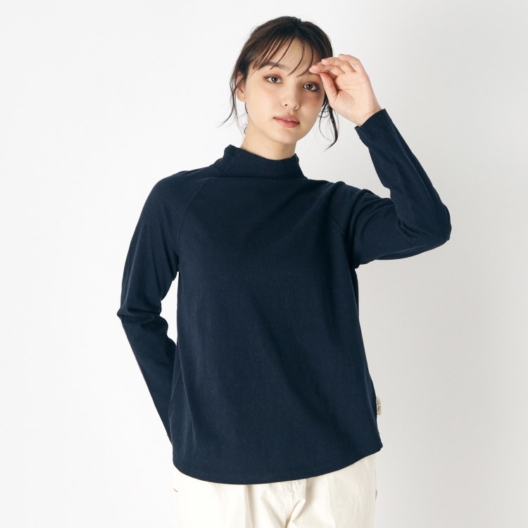 ローラアシュレイホーム(LAURA ASHLEY HOME)の【日本製】ラフィタートルネックコットンプルオーバー カットソー
