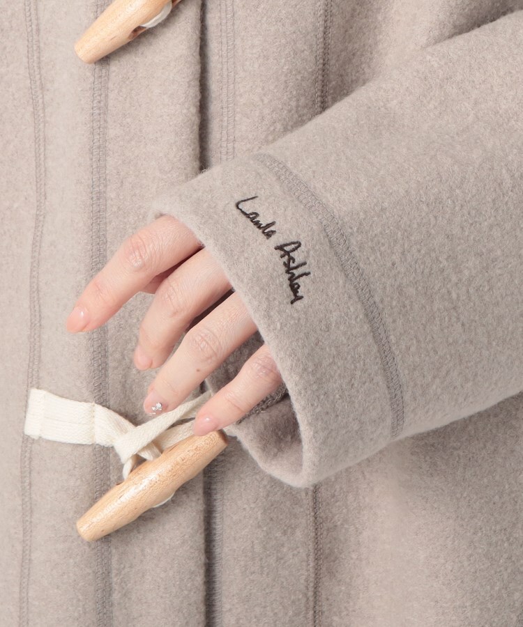 強撚ウールダッフルコート(ダッフルコート) | LAURA ASHLEY 強撚ウールダッフルコート(ダッフルコート) | LAURA ASHLEY