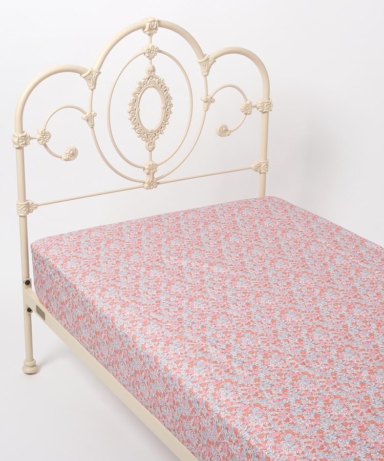 ローラアシュレイホーム(LAURA ASHLEY HOME)の【ダブル】ラヴストン柄　マットレスカバー レッド(162)