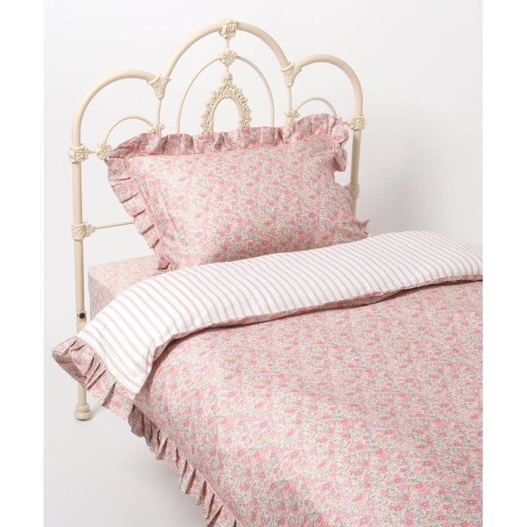 ローラアシュレイホーム(LAURA ASHLEY HOME)の【ダブル】ラブストン柄　フリルかけ布団カバー