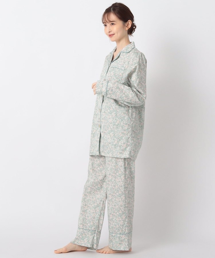 ロウェナ柄 ガーゼルームドレス(ワンピース) | LAURA ASHLEY ロウェナ柄 ガーゼルームドレス(ワンピース) | LAURA ASHLEY