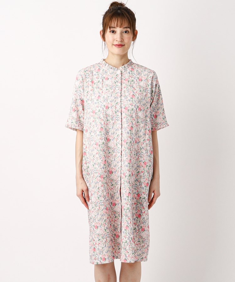 ロウェナ柄 ガーゼルームドレス(ワンピース) | LAURA ASHLEY ロウェナ柄 ガーゼルームドレス(ワンピース) | LAURA ASHLEY