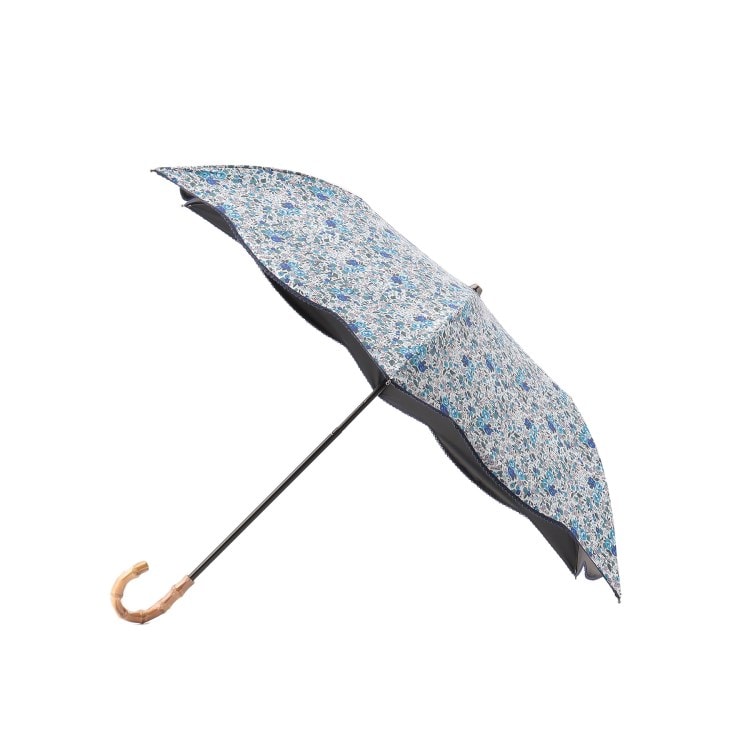 ローラアシュレイホーム(LAURA ASHLEY HOME)の【UVカット/遮熱効果】ロウェナ柄 折りたたみ傘 折りたたみ傘