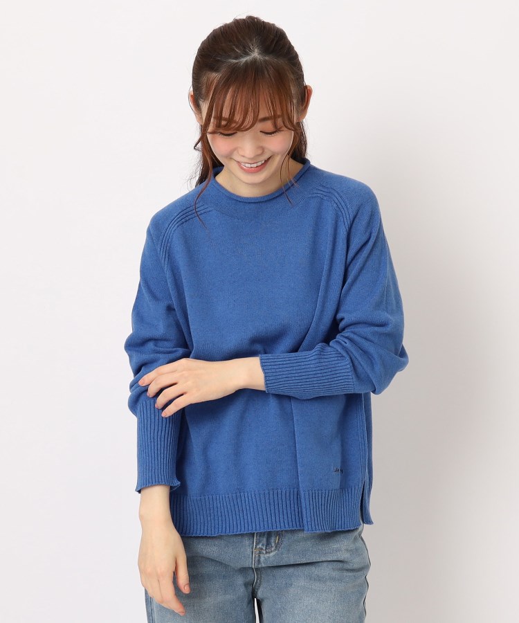 ローラアシュレイホーム(LAURA ASHLEY HOME)の【カラー追加／コットンカシミヤ／日本製／ワンマイルウエア】ニットプルオーバー16