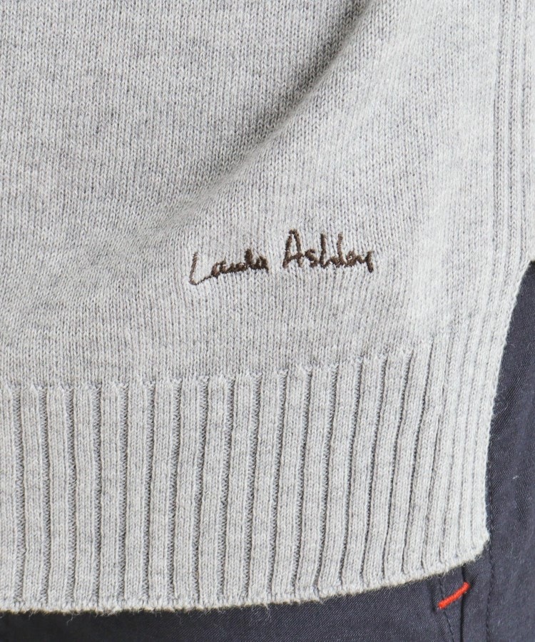 ローラアシュレイホーム(LAURA ASHLEY HOME)の【カラー追加／コットンカシミヤ／日本製／ワンマイルウエア】ニットプルオーバー19