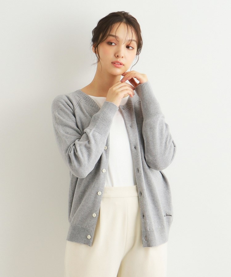 ローラアシュレイホーム(LAURA ASHLEY HOME)の【カラー追加/コットンカシミヤ/日本製/ワンマイルウエア】カーディガン22