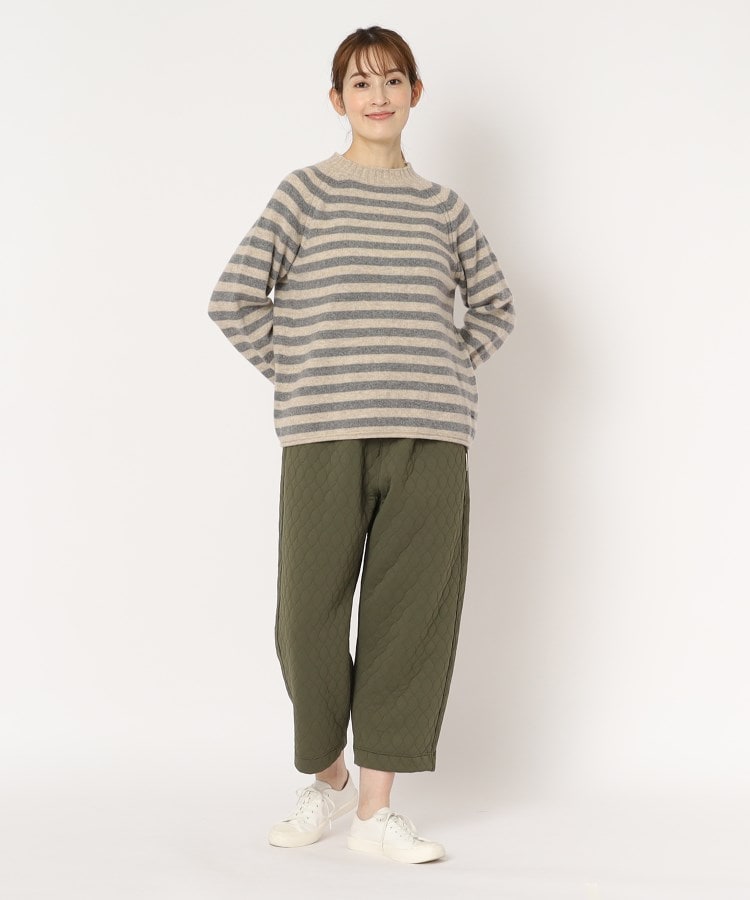 ローラアシュレイホーム(LAURA ASHLEY HOME)の【カラー追加/日本製/ワンマイルウエア】ソフトウール混プルオーバー19