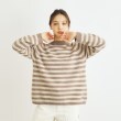ローラアシュレイホーム(LAURA ASHLEY HOME)の【カラー追加/日本製/ワンマイルウエア】ソフトウール混プルオーバー ライトベージュ(351)