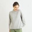 ローラアシュレイホーム(LAURA ASHLEY HOME)の【カラー追加/日本製/ワンマイルウエア】ソフトウール混プルオーバー チャコールグレー(013)