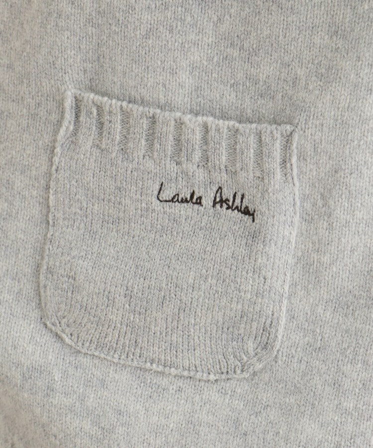 ローラアシュレイホーム(LAURA ASHLEY HOME)の【カラー追加/日本製/ワンマイルウエア】ソフトウール混カーディガン24