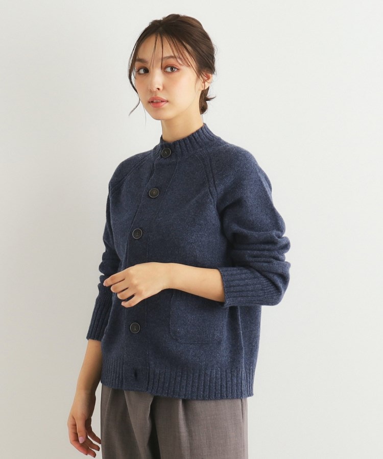 ローラアシュレイホーム(LAURA ASHLEY HOME)の【カラー追加/日本製/ワンマイルウエア】ソフトウール混カーディガン30