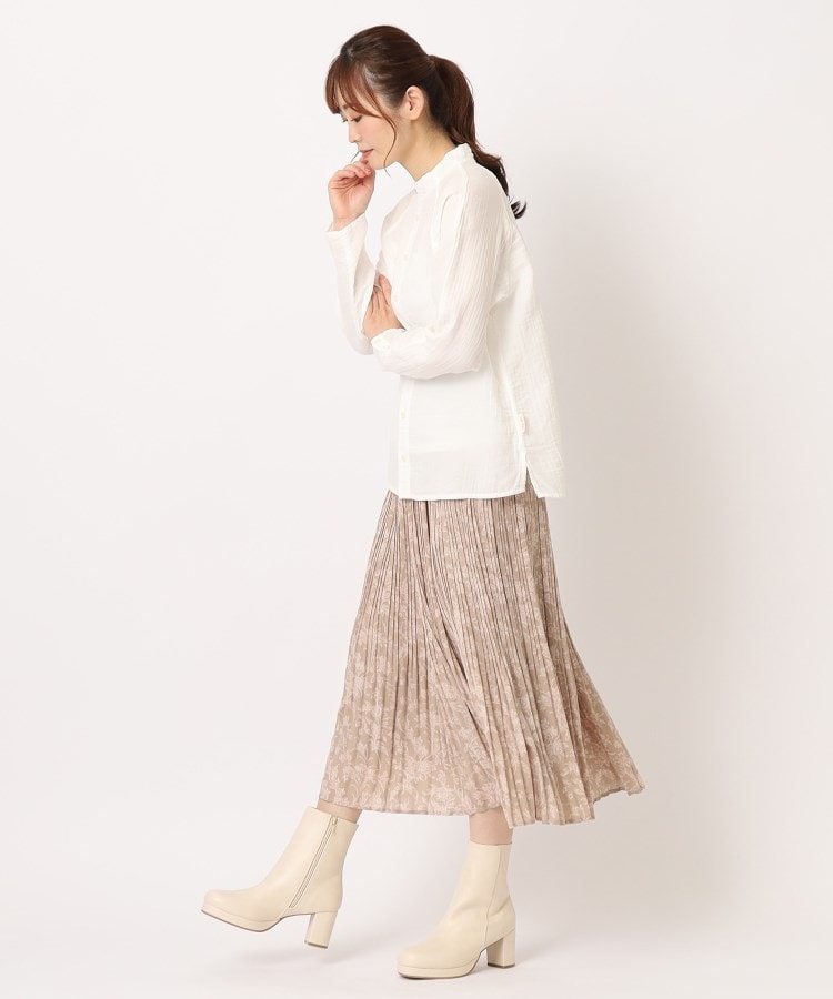 ローラアシュレイホーム(LAURA ASHLEY HOME)の【カラー追加！ダブルガーゼ/日本製/ワンマイルウエア】ハイネックシャツ9