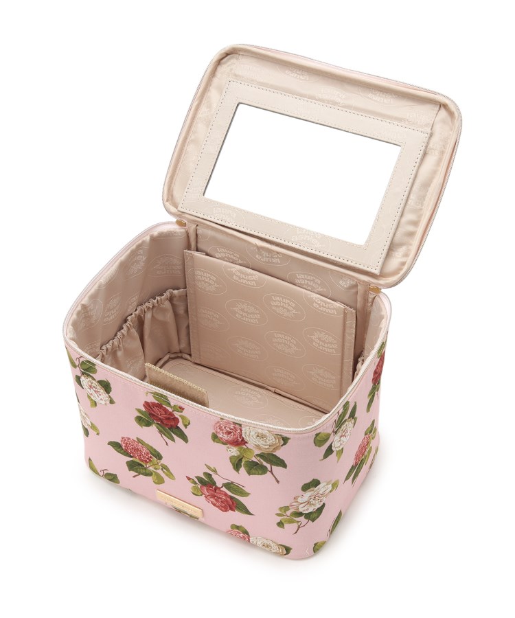 【送料無料】【レア品】LAURA ASHLEY　HOMEヴァニティケース カミール柄 ヴァニティ ポーチL（ポーチ） | LAURA ASHLEY HOME