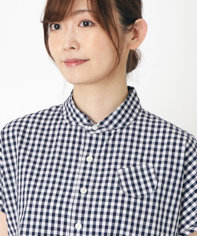ローラアシュレイホーム(LAURA ASHLEY HOME)の【日本製/ワンマイルウエア】ラウンドカラーブラウス12