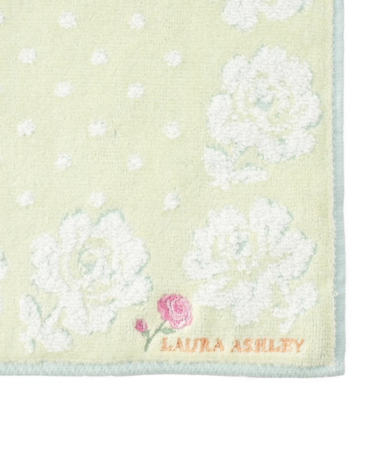 ローラアシュレイホーム(LAURA ASHLEY HOME)のドットフラワータオルハンカチ3
