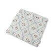 ローラアシュレイホーム(LAURA ASHLEY HOME)のピンフォードトレリス&ダンデライオン柄　キルトクッションカバー 　45×45cm1