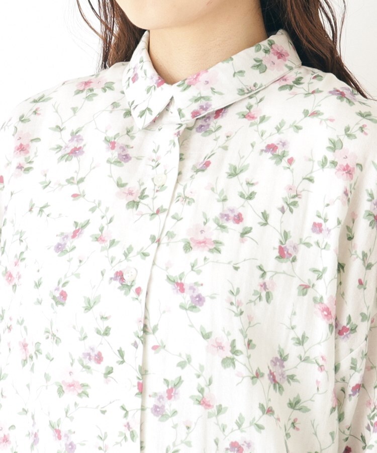 ローラアシュレイホーム(LAURA ASHLEY HOME)のプライオリー柄 プリントガーゼシャツ11